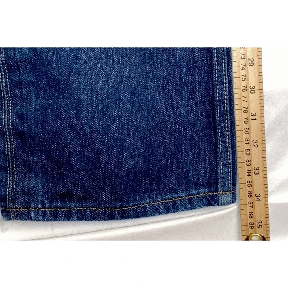 Levi's 514 Jeans Mens 36x34 Medium Wash Blue Denim Straight Leg Low Rise‎ Pants
